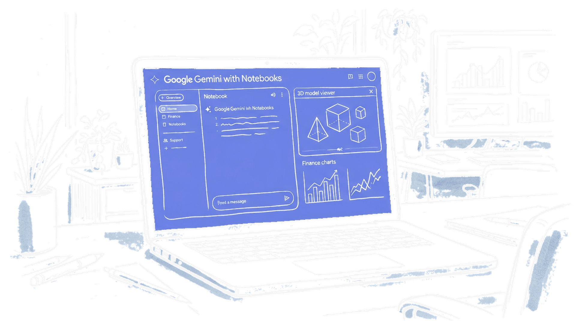 Google Gemini Updates Illustration