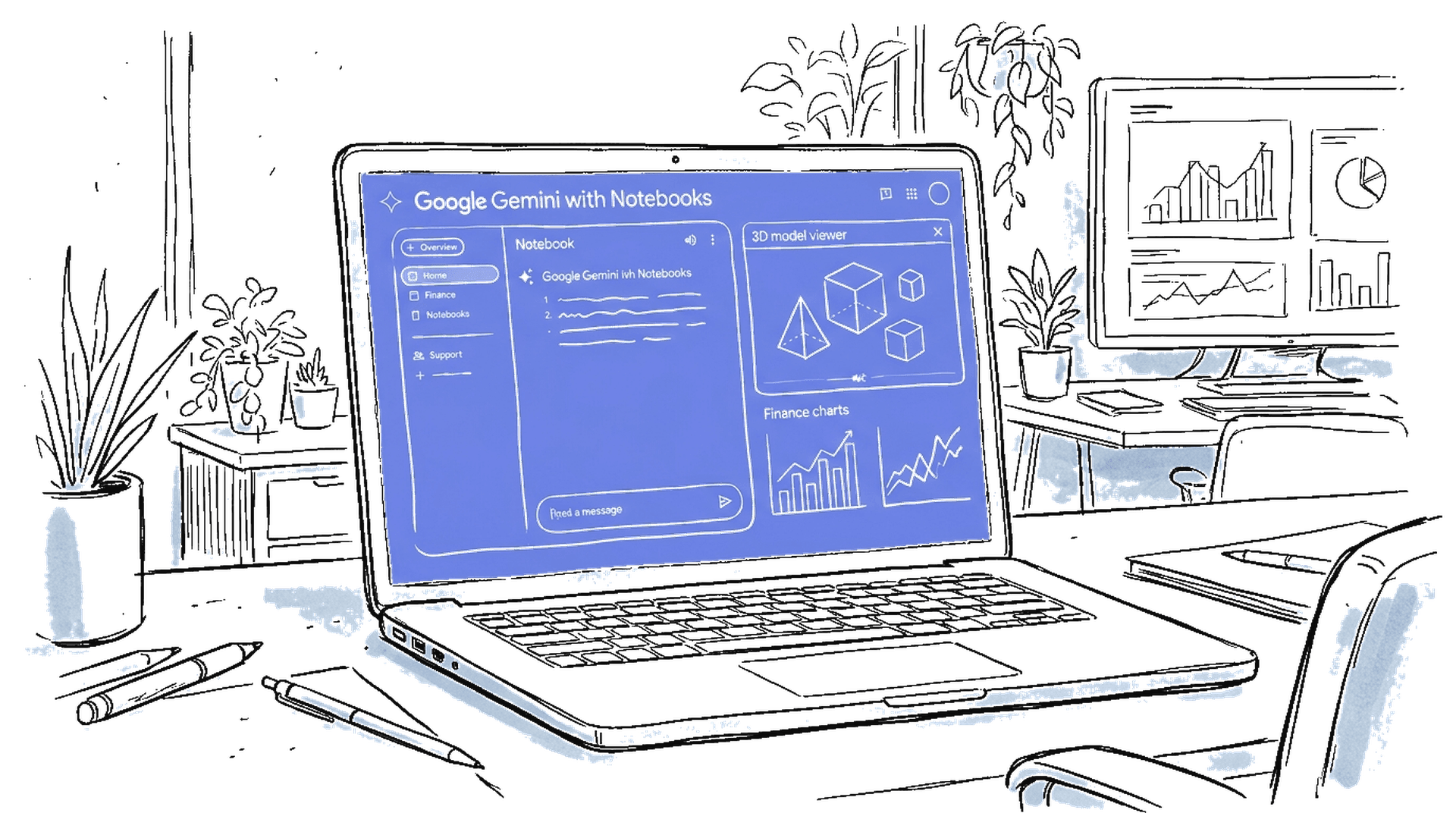 Google Gemini Updates Illustration